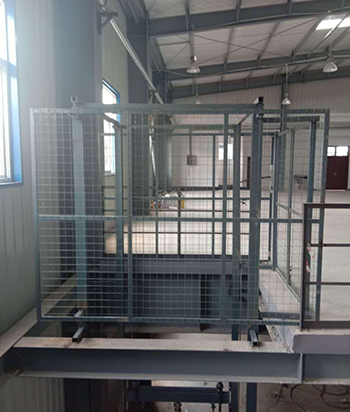 湖北陽(yáng)新燦光光電有限公司采購(gòu)液壓貨梯